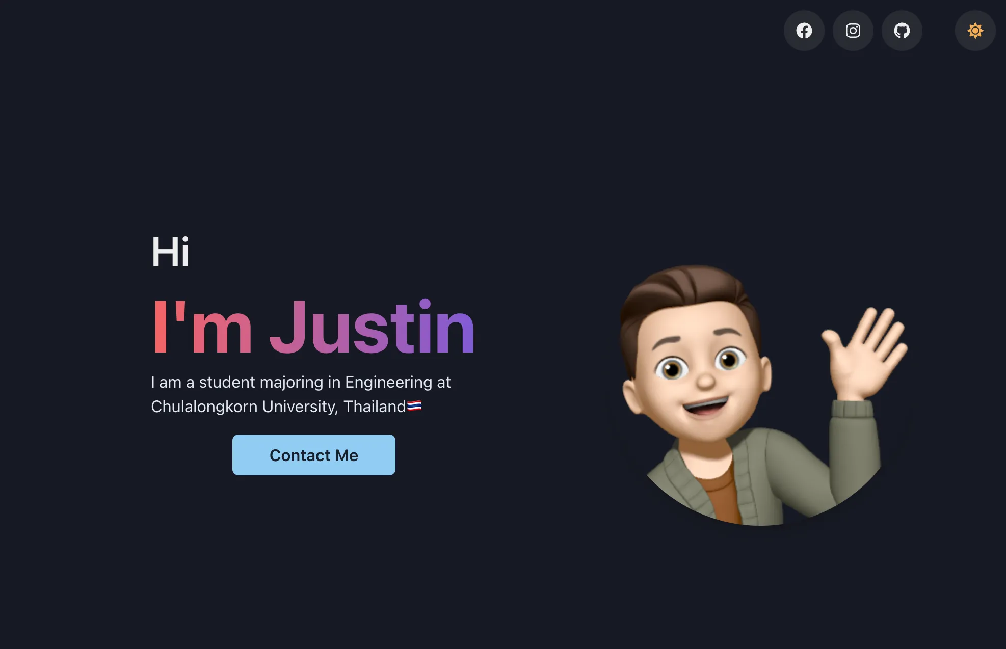 Website demo picture