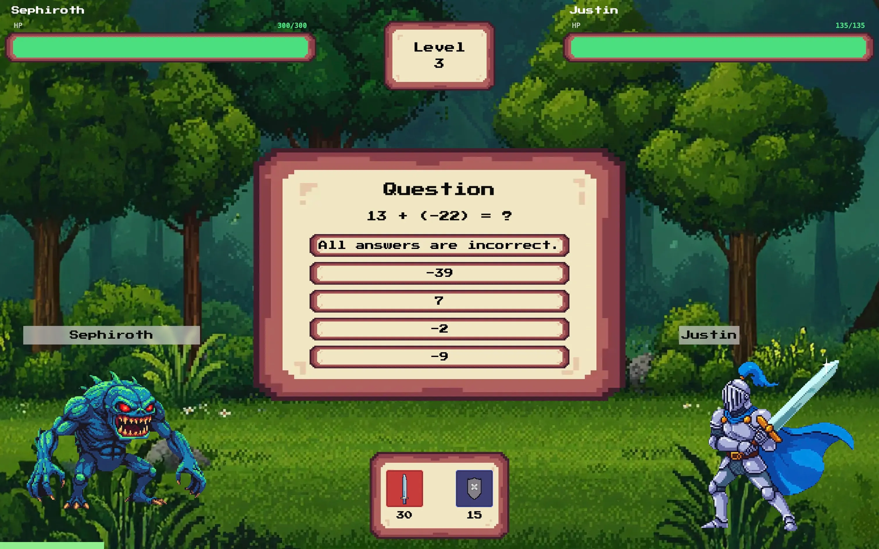 Realms of Math gameplay